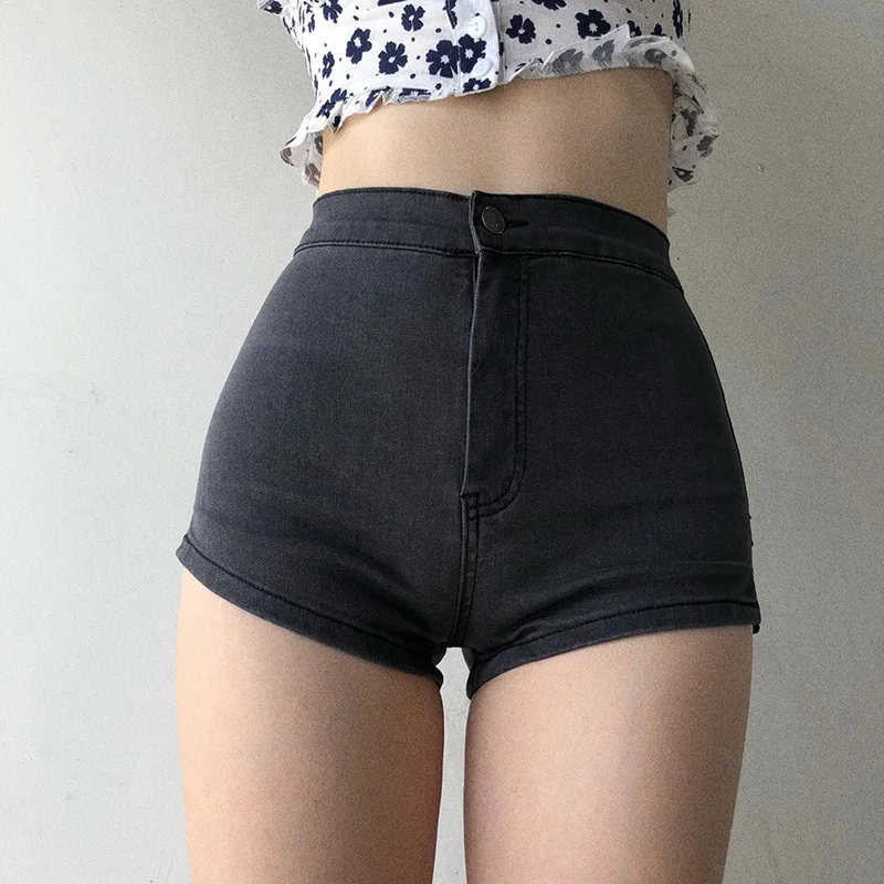 swimming shorts Unua amo Skinny Shorts Women Stretch Denim Shorts Summer All-match High Waist Sexy Bodycon Jeans Short Femme Casual 2022 mens swim shorts