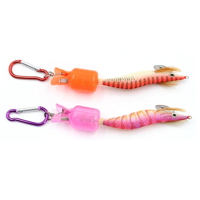 1Pc Squid Jig Hook Cover Octopus Cuttlefish Hook Safety Jigs Lure Covers  Wood Shrimp Umbrella Hooks Protective Cover With Buckle - AliExpress