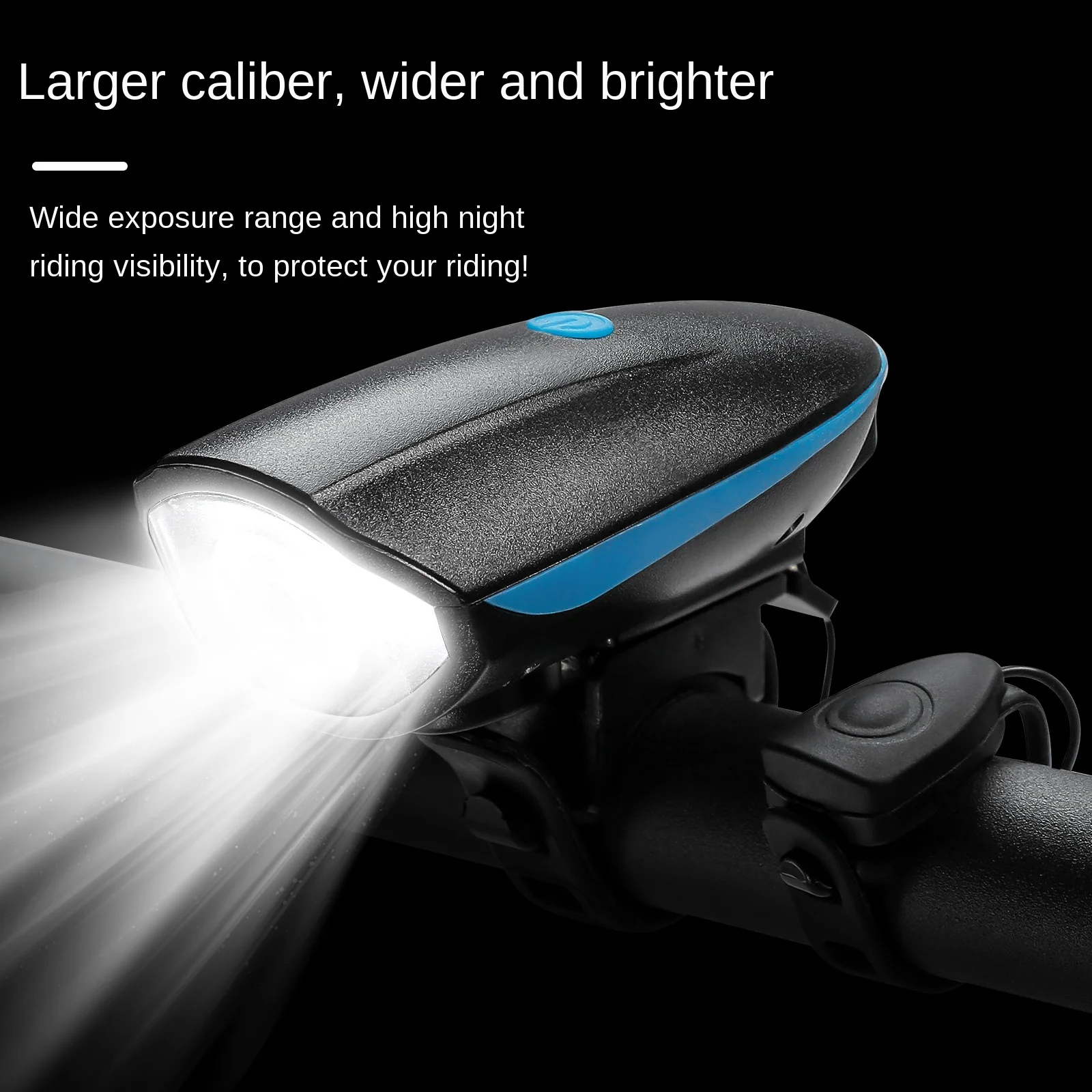 HornWithLightForBicycleElectricBicycleHornAndLightRechargable