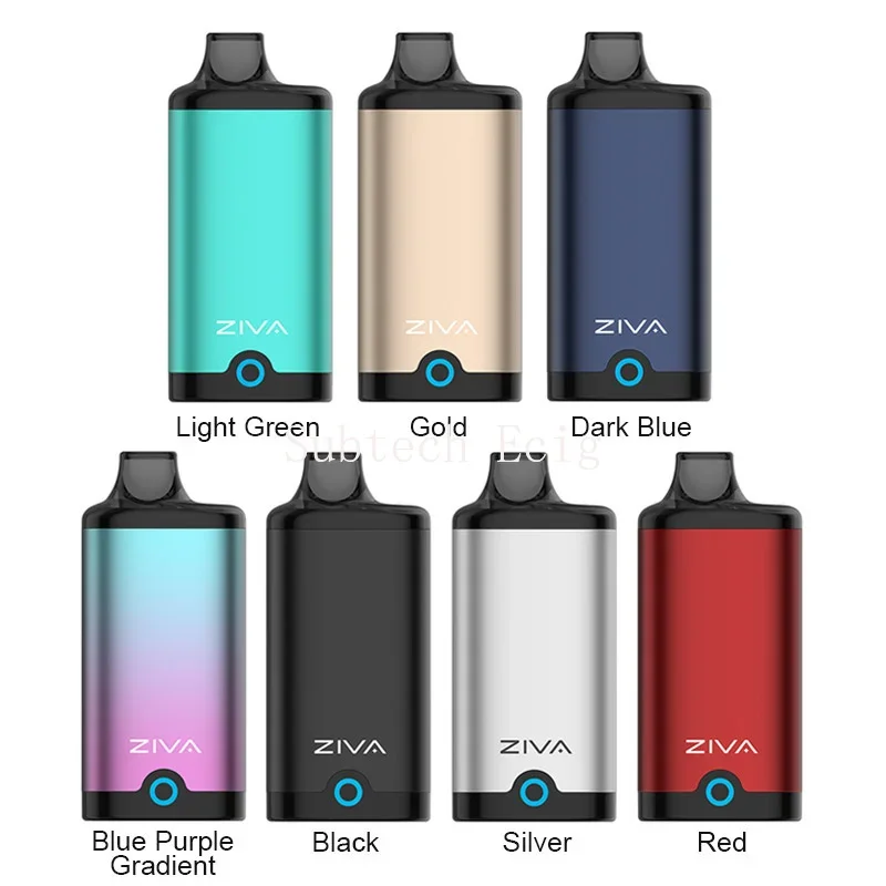 

5pcs Original Yocan Ziva Self-priming Buttons 2in1Battery Mod Charging C-type Preheating Voltage Regulating Vape Pod Suitable510