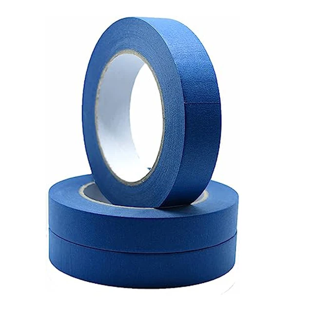 MASKING TAPE COLOR AZUL DE 24MM X 50M YARDAS MARCA NAVITEK CAJA CON 36 - Foto 9