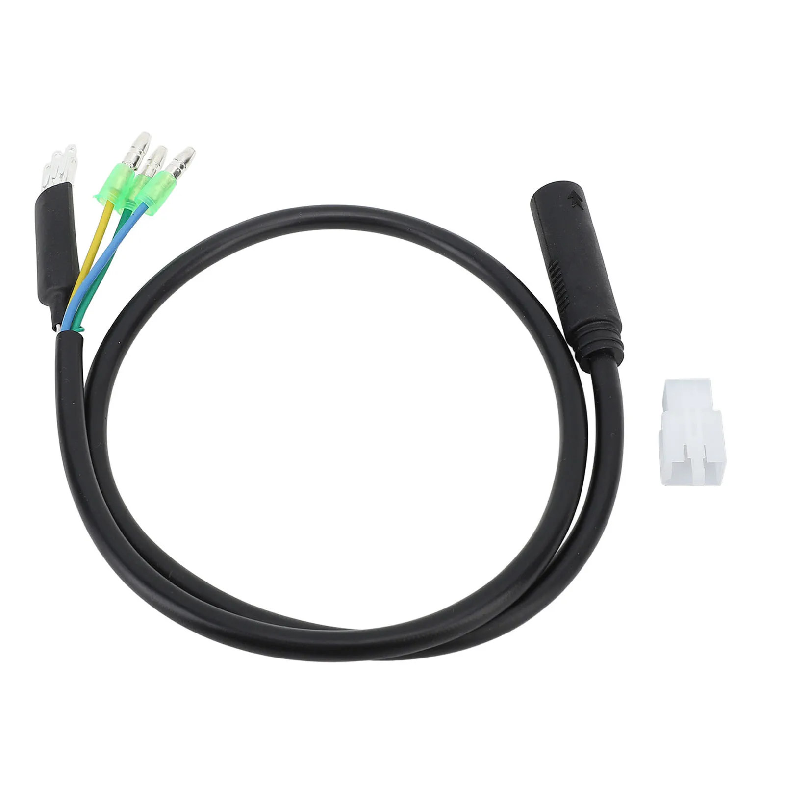 66cm Electric Bike Motor Extension Cable M6 Female 9 Pin Waterproof Extension Cable for Front Rear Hub Motor Conversion Kit