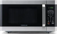 Countertop Microwave 1100 Watts, 1.6 cu ft - Smart Sensor Microwave Oven With LED Lighting and Child Lock - Perfect for Apartmen 1