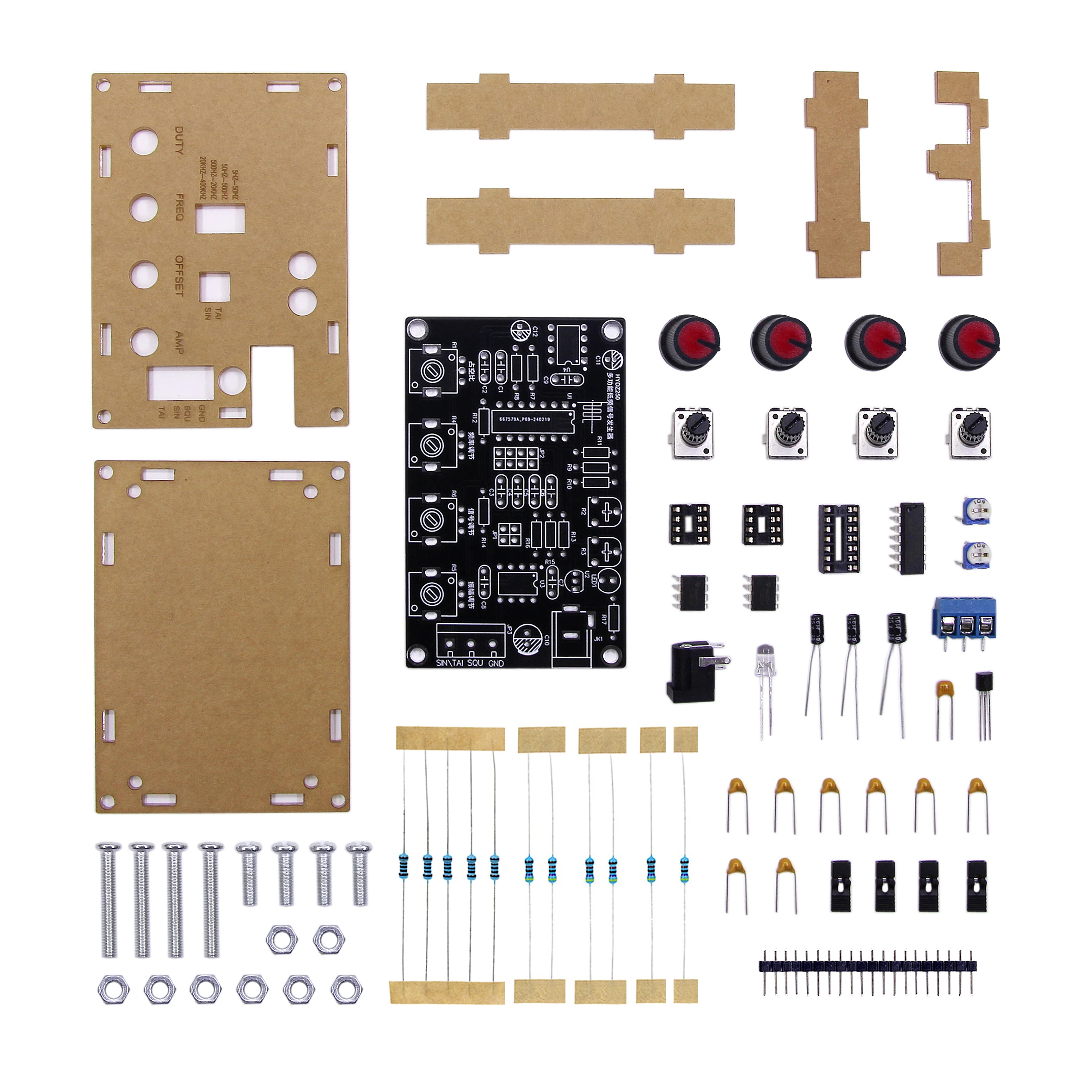 ICL8038 Multifunctional Low Frequency Function Signal Generator Parts DIY Experimental Kit