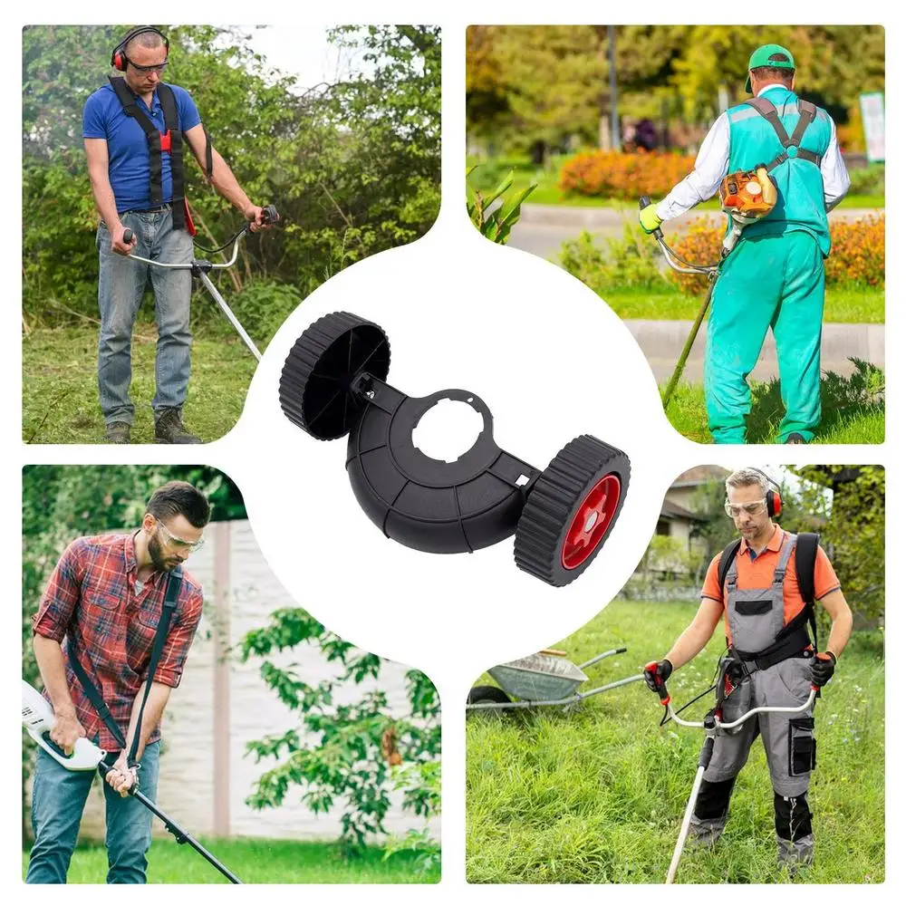 Description Picture 6 of itemGrass Trimmer Support Wheels Trimmer Head Attachment Grass Eater Support Wheels For Grass Trimmer String Trimmers