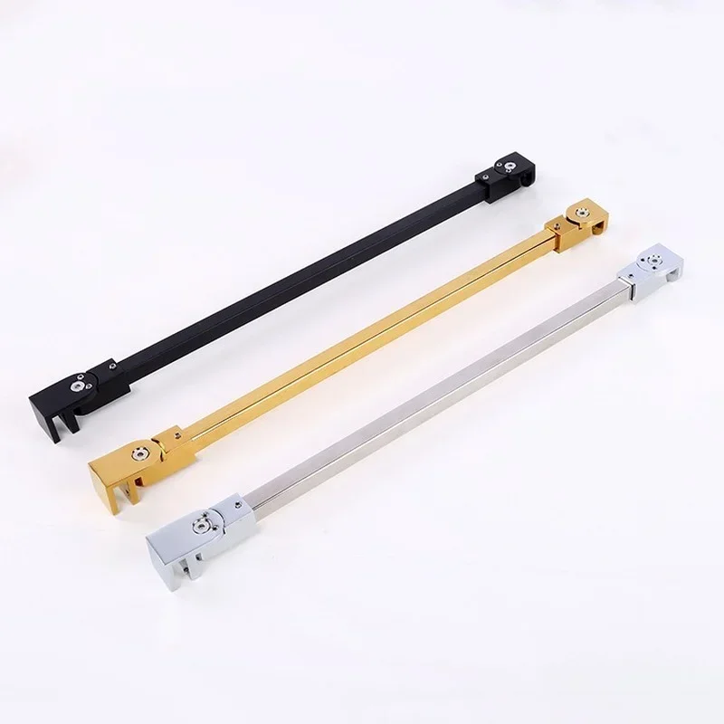 Fixed Support Frame Peça de Partição de Aço Inoxidável Punch Pull Rod Vidro Ajustável Universal Aço Inoxidável