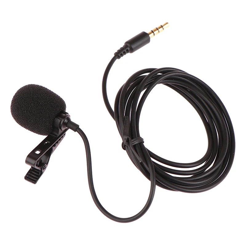 USB 케이블 클립 온 마이크, 컴퓨터 녹음, 라이브 방송용 미니 휴대용 C 타입 마이크, 소음 감소, 3.5mm, 1PC