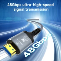 MIZIQIER 8K Fiber Optic HDMI 2.1 Cable 10M 15M 20M 30M 8K60hz 4K120 144hz,48Gbps Compatible for PS5 PS4 Xbox RTX3080 3090 - Image 3