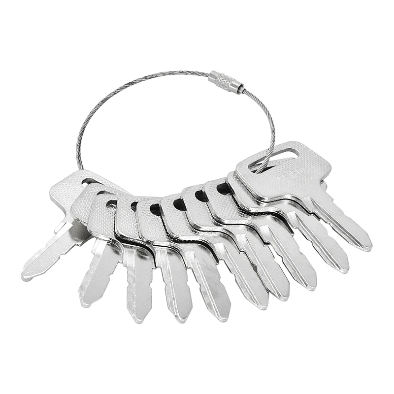 10pcs 점화 키 1900-0916 37410-55150 430-158 쿠보타 트랙터 B1550 B1750 B2150 BX1500 BX1800 BX1830 BX2200과 호환 가능