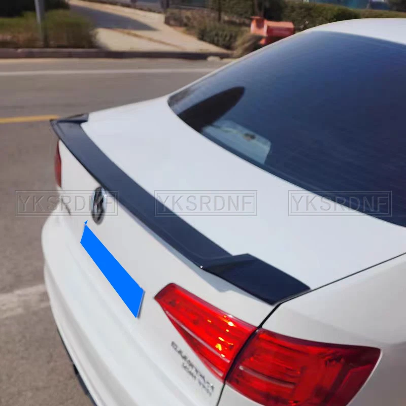 폭스바겐 VW 제타 MK7 2019-2022 하이 퀄리티 ABS 광택 블랙 M 스타일 리어 트렁크 립 스포일러, 자동차 액세서리
