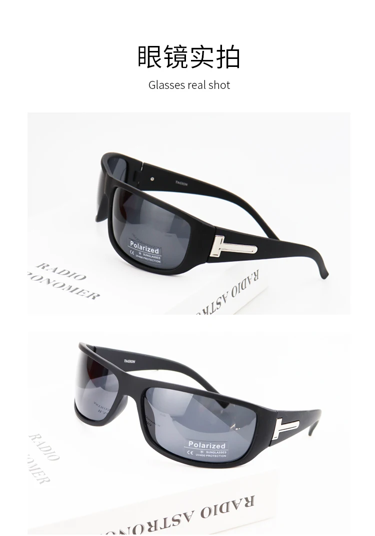 Mode Marke Sport Polarisierte Sonnenbrille Männer Brillen Luxus Hohe Qualität Shades Fahren Angeln Sonnenbrille UV400 5107 – Detail 6