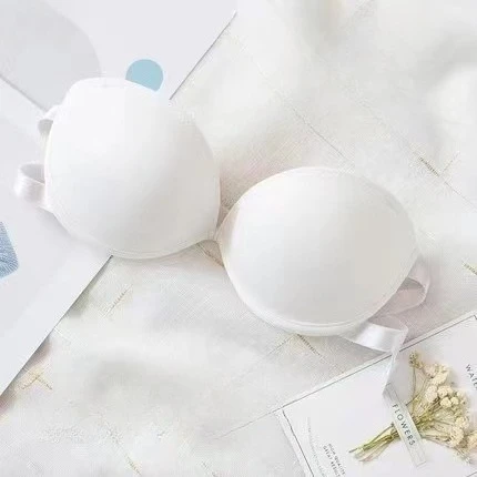 Strapless Lace Bras for Women Sexy Lingerie Backless Invisible Wireless Bralette 1/2 Cup Push Up Underwear Girls Backless Bras
