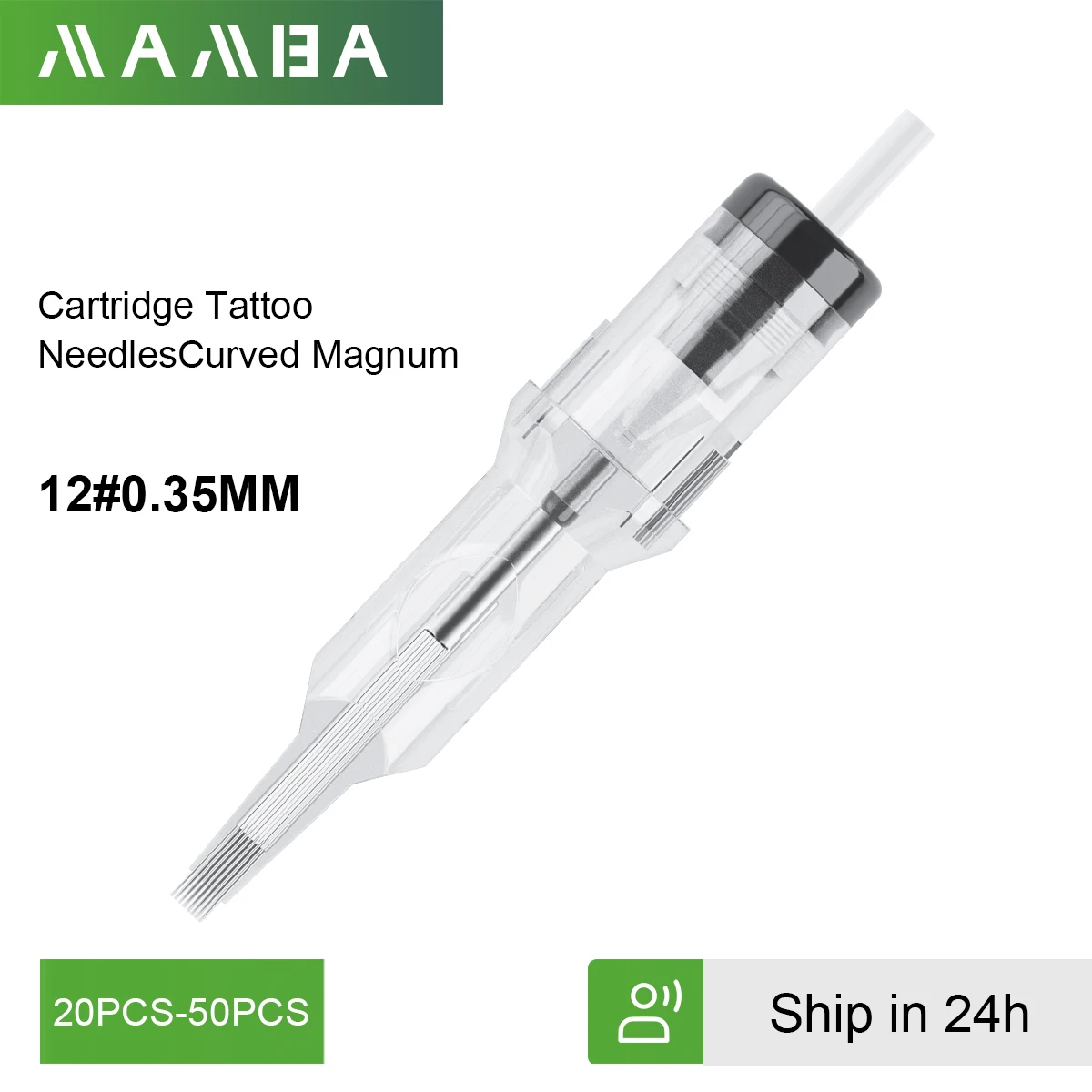 MAMBA 100% Original Sterilized Round Magnum RM Tattoo Needle Makeup Permanent Tattoo Cartridge Accessories 20/50pcs/Box sun hydraulics original cartridge valve nceb lcnfully adjustable needle valve