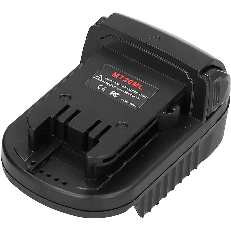 MT20ML Battery Converter Adapter For Makita 18V/20V Li-Ion Battery Bl1830 BL1840 Bl1860 Bl1815 Li-Ion Battery For Milwaukee M&18 special offer special offer for makita bl1850b 18v 6ah 8ah 12ah li ion battery bl1840b bl1860 bl1890 bl1815 bl1830 bl1835