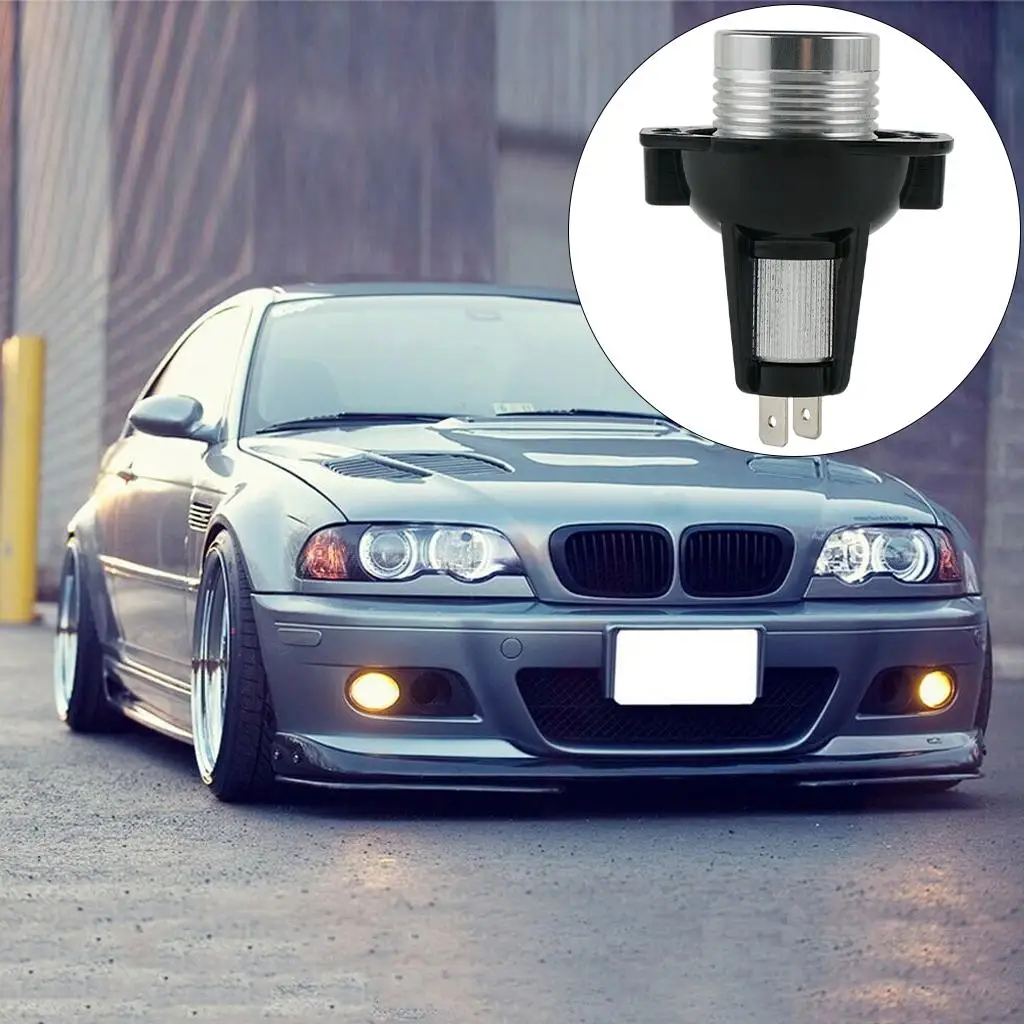 천사 눈 빛 LED 전구 교체 전구, BMW E90 E91 용 1000LM