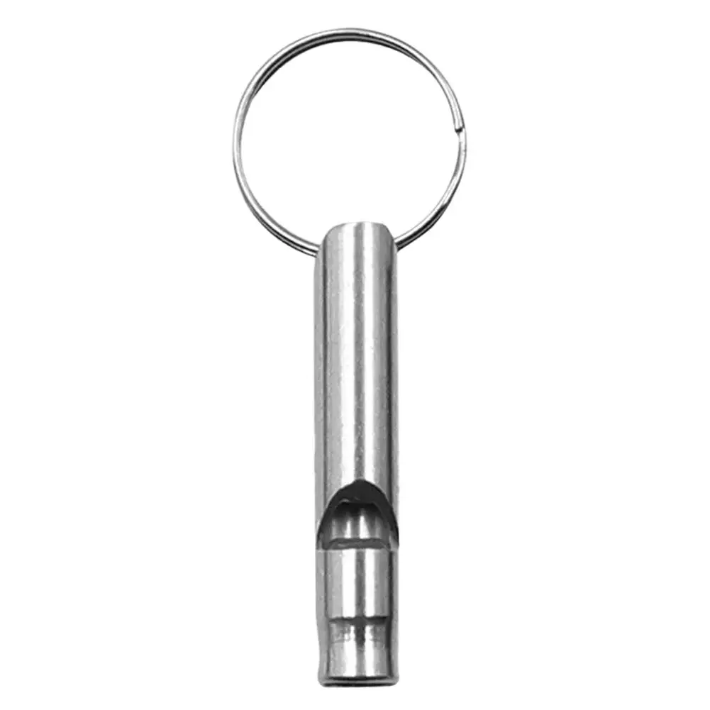 Mini Size Whistles Pendant Outdoor Multifunction Whistle Call Outdoor Whistle Keyring Metal Survival Keychain Tools Emergen C9W2