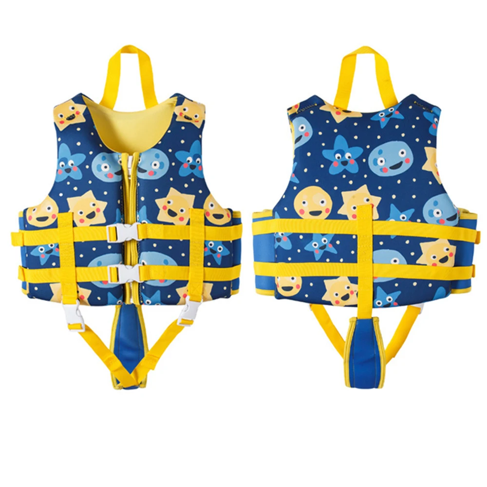 SWROW-Neoprene Life Jackets for Child, Swim, Surfing, Water Sports, Zipper Rescue Belt, Safe Buckle Swimwear, Boy and Girl, New 1 50 simulation alloy diecast fire truck toy city rescue vehicle water tanker ladder car model collection child boy gift