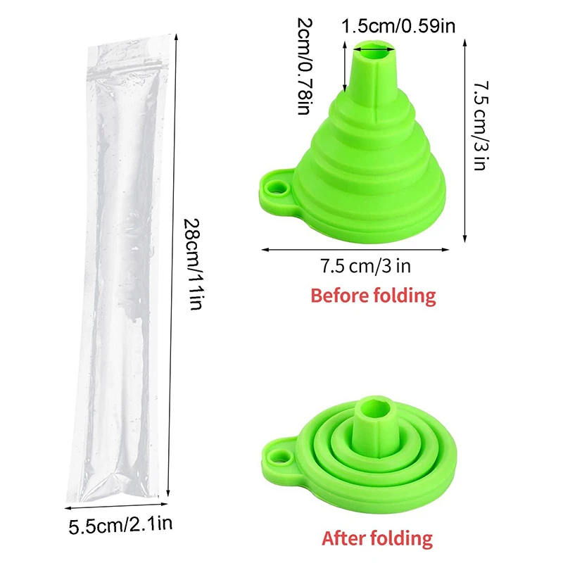 Ice Cream Bag Ice Cream Molds 100 Pieces Disposable with Silicone Funnel Clear for Making