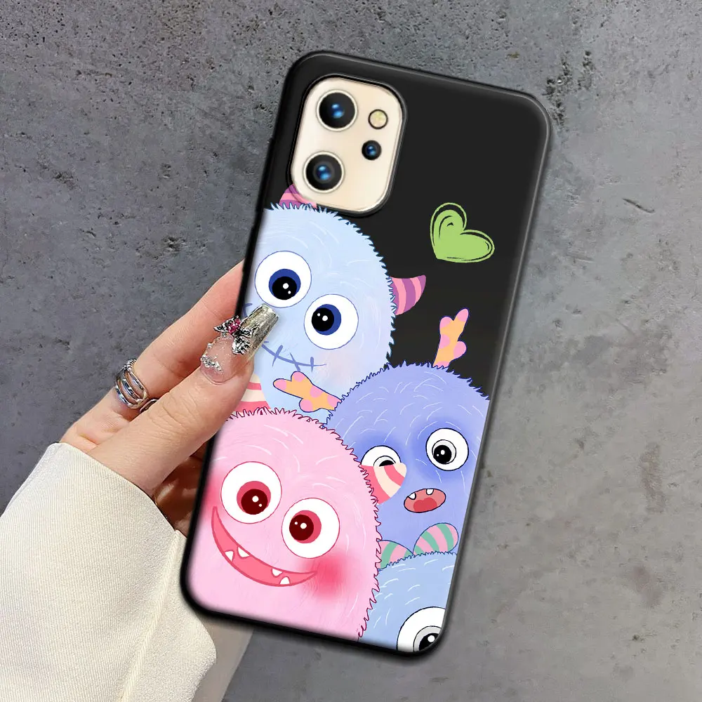 Cartoon Astronaut Pattern Soft Silicone TPU Phone Case - Lovely Back Cover s