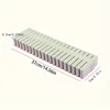 4PCS Adjustable Divider Underwear Socks Sundries Drawer Organizer Household Storage Cabinet Pink Space Saving Home Accessories 6