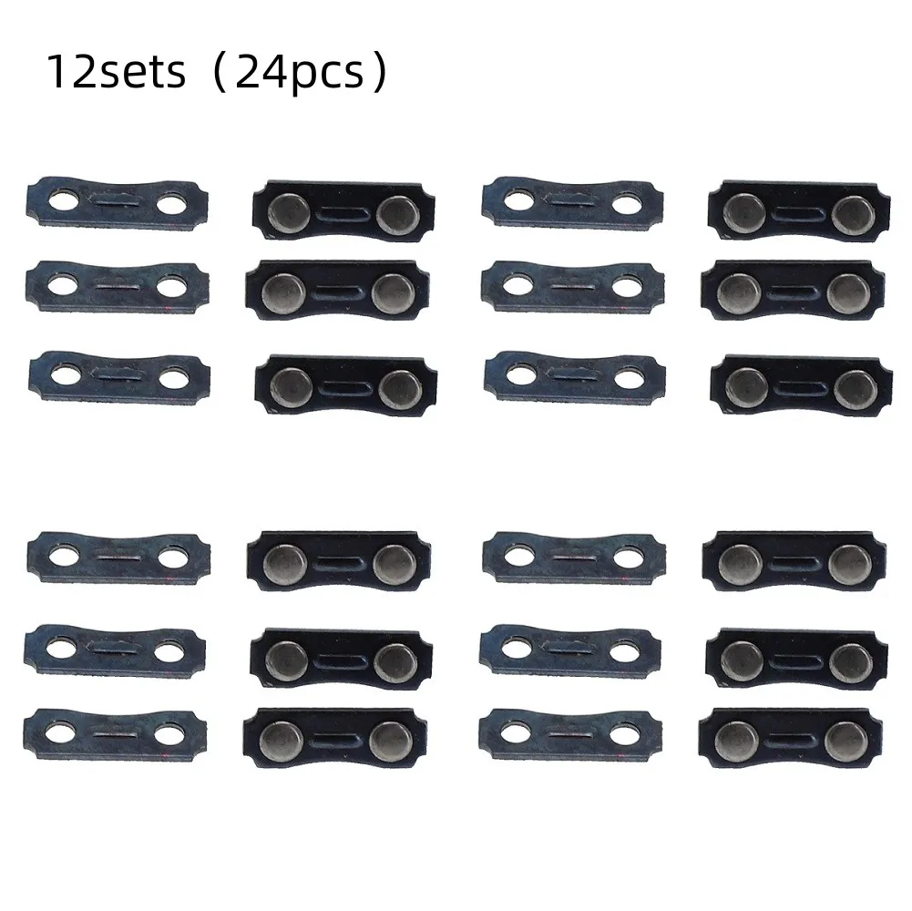 12SetChainsawChainLinksPortableToolRepairGardenPreset