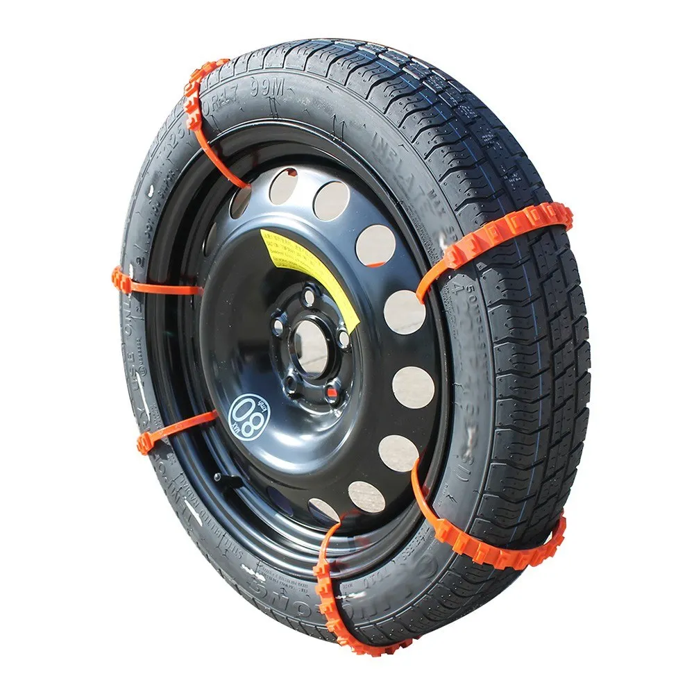 Car Tire Anti-skid Strap 20pcs 10*910mm Vehicle Tyre Non-slip Zip Grip Strip Adding Tire Traction for SUV Van Truck Snow Ice Mud