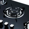 Gas Stove Cooktop High Quality LPG/NG Gas Cooktop Dual Fuel 5 Burners Gas Stove 4
