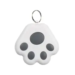 Waterproof Bluetooth Wireless Locator & Activity Tracker for Pets, Kids, Keys, and Vehicles (Grey)