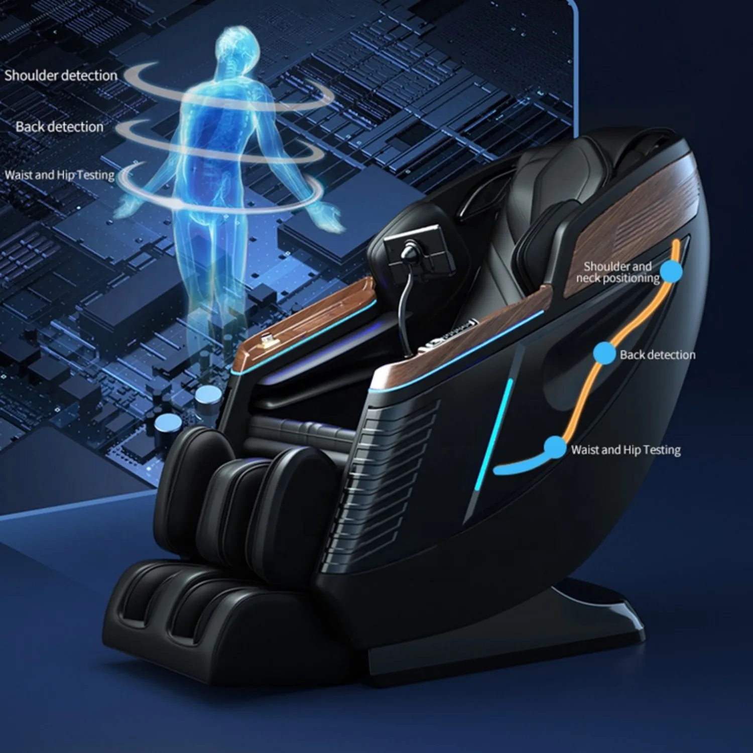 Massage Chair Full Body Zero Gravity Massage Chair Foot Roller 3 Year Warranty Massage Chair Electric Neck Chair Heating Massage 3