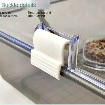 Large Transparent Acrylic Hamster Cage - Front-Opening Door for Easy Cleaning Spacious, Healthy Material, Breathable, Panoramic 4