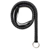 65CM PU Leather Braid Horse Whip, Horse Training Whips,Handle With Iron Hoop 4