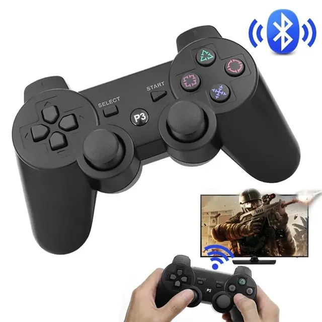 Controller for Sony PS3 Super Slim PC Joystick Gamepad for Play Station 3 Wireless Bluetooth Joy Pad 6 Axis Gyro Dual Vibration 3 Controller for Sony PS3 Super Slim PC Joystick Gamepad for Play Station 3 Wireless Bluetooth Joy Pad 6 Axis Gyro Dual Vibration 3