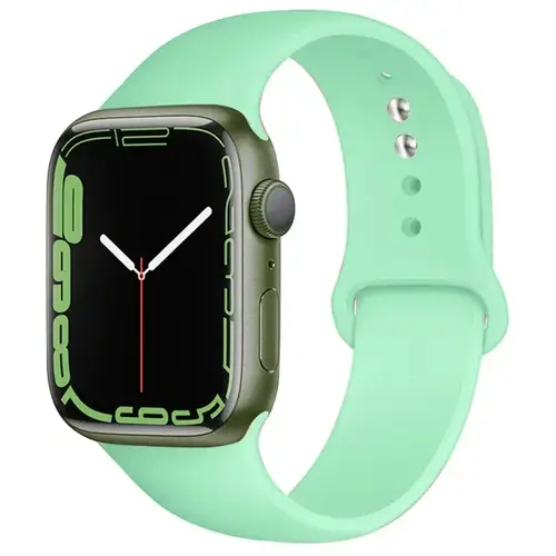 Silicone Band For Apple Watch straps 49mm 40mm 44 mm 45mm 46mm 42mm 41mm 38mm sports bracelet iWatch series 10 9 8 3 SE ultra 2 - Image 49