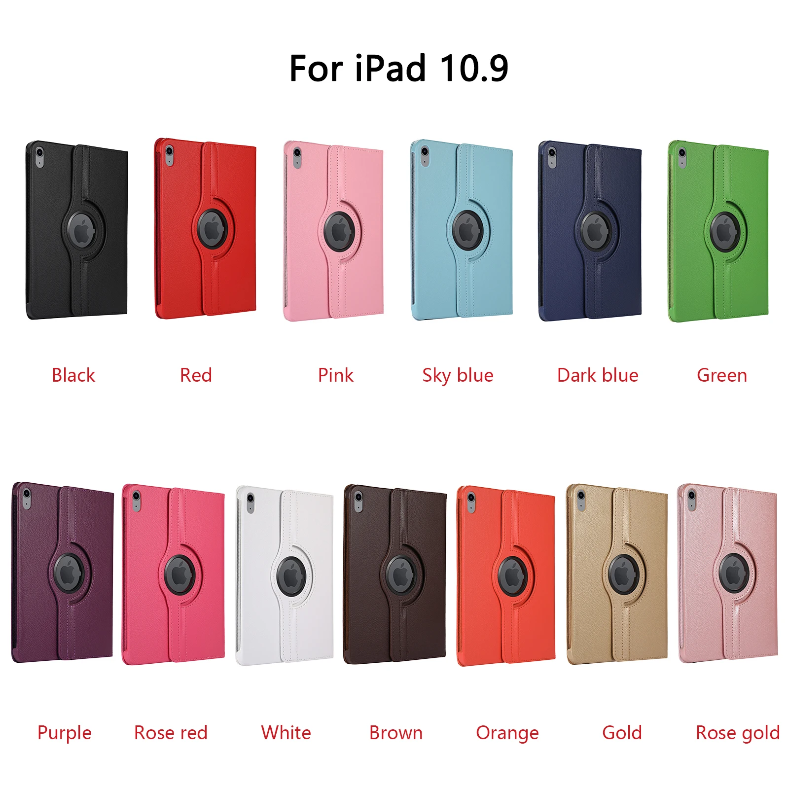 Premium Rotating Leather Smart Cover