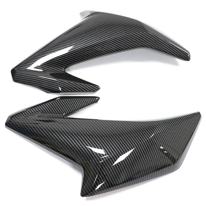 

1Pair Carbon Fiber Look Motorcycle Gas Tank Side Cover Panel Fairing for Kawasaki Z900 2017 2018 2019 Left Right ABS Accessories