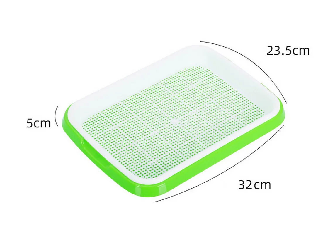 Sprouter Tray Hydroponic Sprouting Tray For Sprout Horticultural Hydroponic Systems Garden Nursery Potted