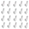 jiaorui 20/30/50/100/150Pcs Spandex Wedding Chair Seat Cover 1