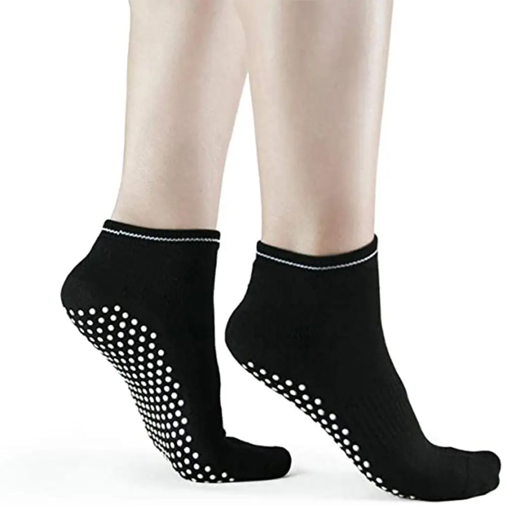 

Sport Ladies Cotton Silicone Floor Socks Breathabl Anti Slip Ballet Socks Elasticity Socks Women Yoga Socks Dance Sock