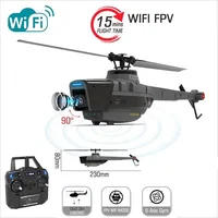 Black Hornet C128 RC Helicopter 4 Propellers 1080P Camera 6 Axis Electronic Gyroscope Air Pressure for Height Vs C186 RC Drone 1