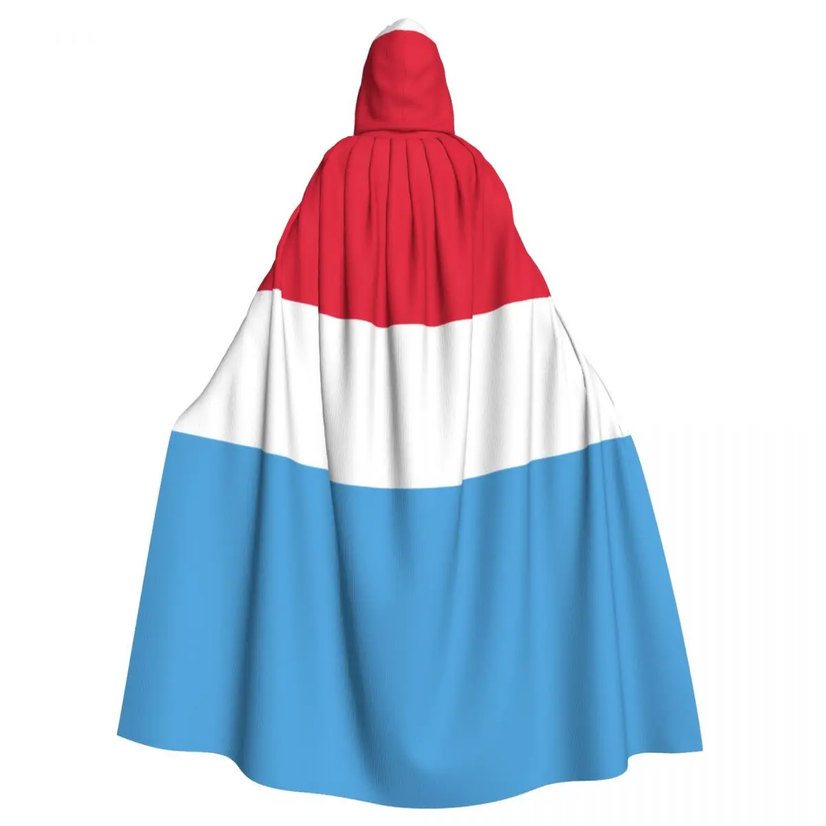 

Unisex Adult Luxembourg Flag Cloak with Hood Long Witch Costume Cosplay