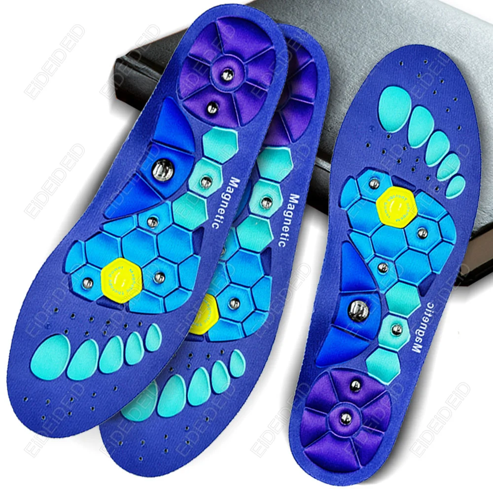 Description Picture 2 of itemMassag Enhanced Magnetic Therapy Insole Running Sports Shock-absorbing Shoe Accessories Point Therapy Feet Body Detox Insert