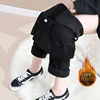 Autumn Winter Thick Velvet Women High Waist Y2K Jeans Simple Fleece Warm Stretch Ladies Casual Loose Denim Pencil Pants Vintage