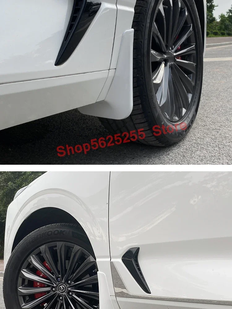 Changan UNIK UNI-K 2020-2022 용 자동차 소프트 접착제 머드 펜더 베젤 휠 프리 펀칭 보호 자동차 외부 개조 액세서리