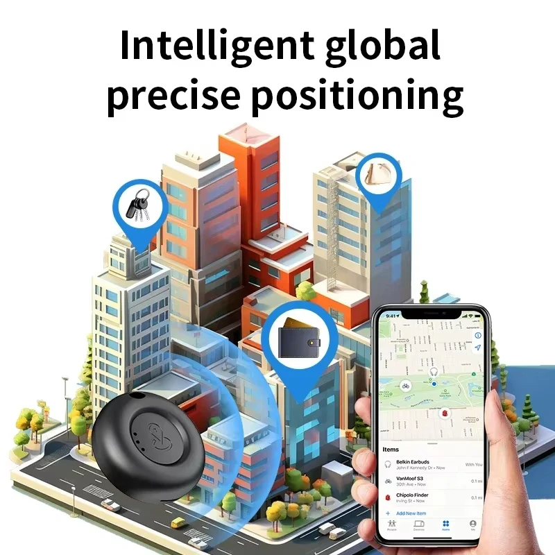 Compact Bluetooth GPS Tracker and Anti-Loss Device