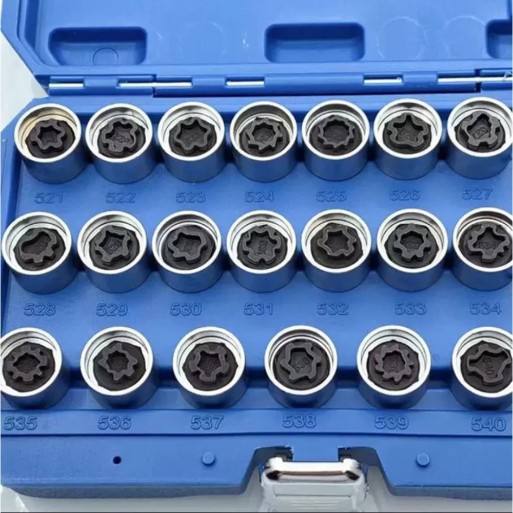 AZGIANT1SET20pcWheelLockingLugNutLockSetForVWTouareg