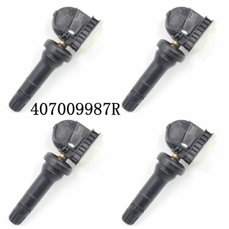 

4pcs 407009987R TPMS Sensor 40700-9987R 407009987R 433MHZ Tire Pressure Sensor For Renault