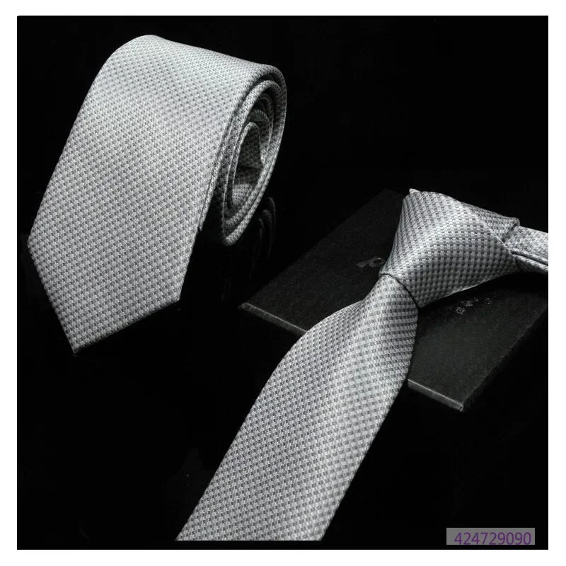 Neck Tie 7 cm Width Mens Ties Polka Dot Skinny Neckwear Wedding Party