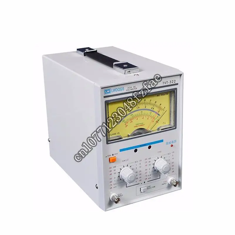 

TVT-322 Dual Channel Milivoltmeter Double Needle Millivoltmeter New Design High Quality Pointer Voltage Measuring Instruments