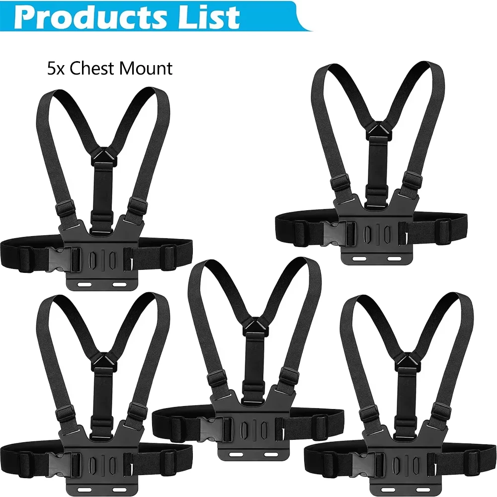 Adjustable Chest Harness Strap with J Hook