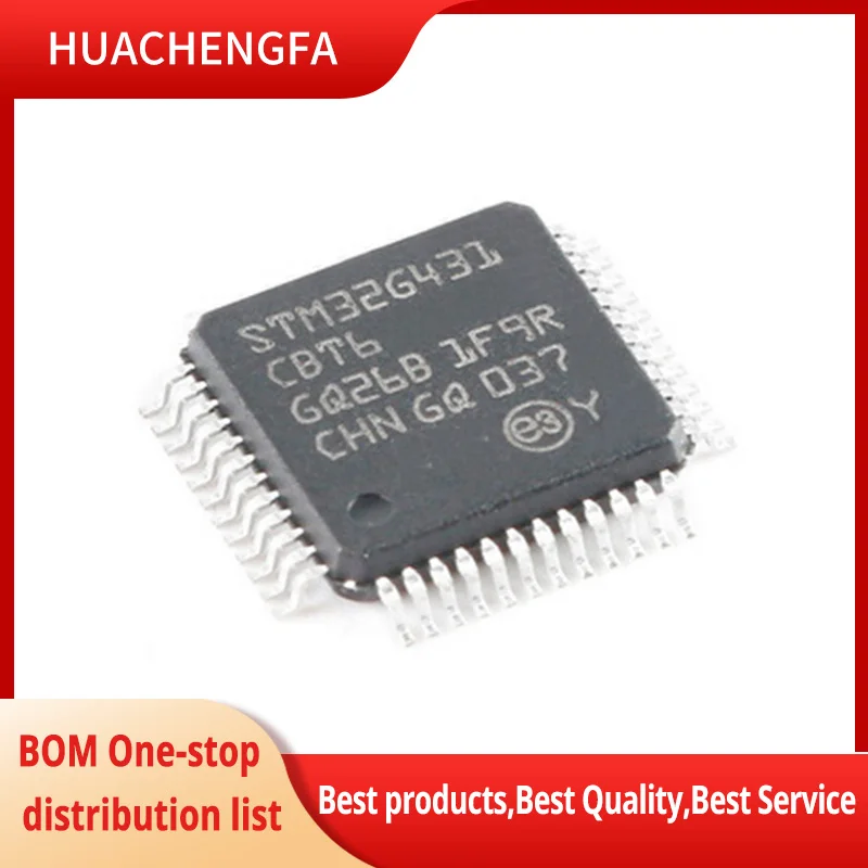 

1PCS/LOT STM32G431CBT6 STM32G431 431CBT6 LQFP-48 ARM 32-bit microcontrollers